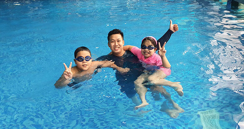 Lớp học bơi cho trẻ đặc biệt tại Hà Nội 1