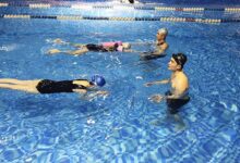 Bể bơi liên đoàn bóng đá Việt Nam và Lớp học bơi cực kỳ chuyên nghiệp 17
